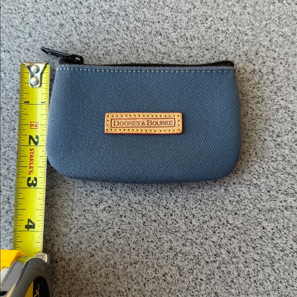 Dooney & Bourke Denim Blue Coin Pouch - Picture 6 of 6